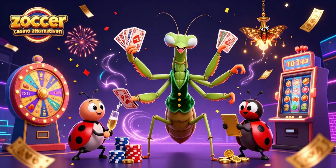 Spielen Sie im Zoccer Casino Alternativen mit aufregenden Spielautomaten und glücklichen Charakteren.